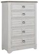 American Woodcrafters Meadowbrook Sand/Whitewash Chest-0