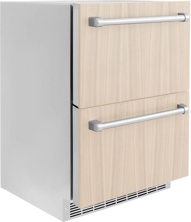 ZLINE Touchstone 4.6 Cu. Ft. Panel Ready Outdoor-Rated Refrigerator Drawers-2