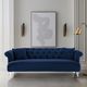 Armen Living Elegance Blue Sofa-3