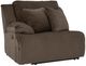 Signature Design by Ashley® Top Tier 6-Piece Chocolate Right Arm Facing Manual Reclining Sectional Sofa with Chaise-3