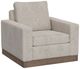 International Furniture Direct Georgia Light Gray Chair-0