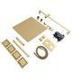 ZLINE Autograph Edition Crystal Bay Champagne Bronze Thermostatic Shower System with Body Jets-1