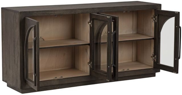 Signature Design by Ashley® Dreley Grayish Brown Accent Cabinet-1