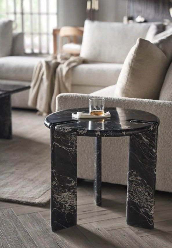 Universal Explore Home™ New Modern Magnus Black End Table-1