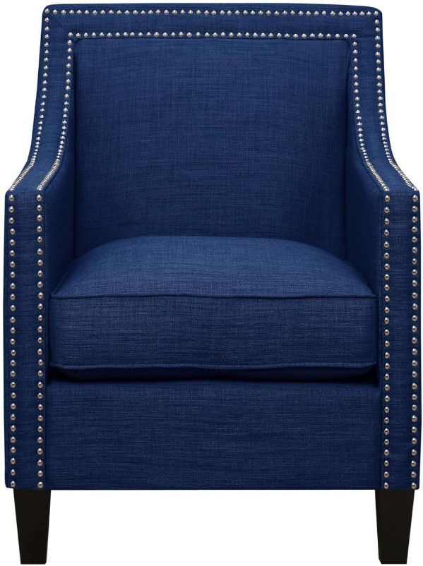 Elements International Erica Heirloom Blue Chair-3
