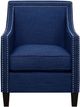 Elements International Erica Heirloom Blue Chair-3