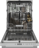 Monogram® Minimalist Collection 24" Stainless Steel Built-In Dishwasher-2