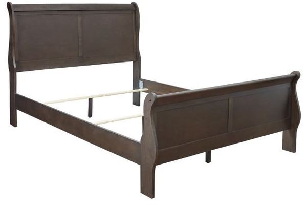 Signature Design by Ashley® Leewarden Dark Brown Full Sleigh Bed-1