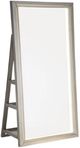 Signature Design by Ashley® Evesen Champagne Floor Standing Mirror with Storage-1