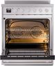 Ilve® Professional Plus II 30" Stainless Steel Pro Style Induction Range-3