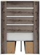 Signature Design by Ashley® Urbanoore Brown Gray Youth Twin Storage Panel Bed -4