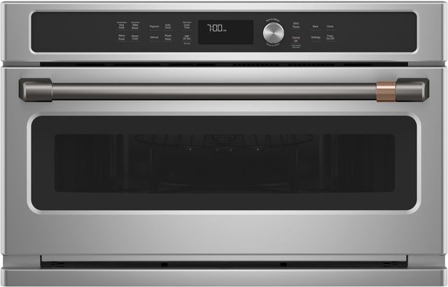 Café™ 30" Brushed Black Wall Oven/Advantium Handle Kit-1