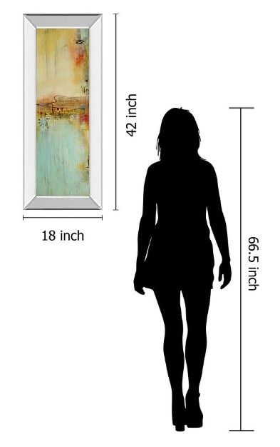 Classy Art Eastside Story II by Erin Ashley Mirror Framed Wall Art-2
