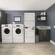 Whirlpool Commercial® 14.8 Cu. Ft. White Coin Drop Gas Stack Dryer-4
