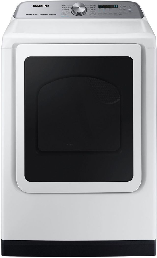 Samsung 7.4 Cu. Ft. White Front Load Electric Dryer