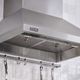 Viking® 3 Series 36" Martini Wide Chimney Wall Hood with Ventilator-2