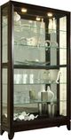 Pulaski™ PFC Deep Brown Two Way Sliding Door Curio-0