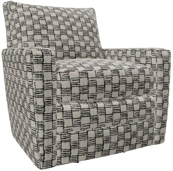 Craftmaster® Customizable Craftmaster Essentials 36" Swivel Chair-2