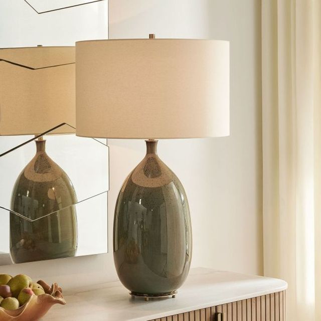 Uttermost® Moultrie Warm Gray Table Lamp-2
