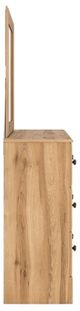 Signature Design by Ashley® Aleaport Warm Brown Dresser and Mirror-5