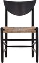 Furniture Classics Simpson Black/Brown Side Chair-1