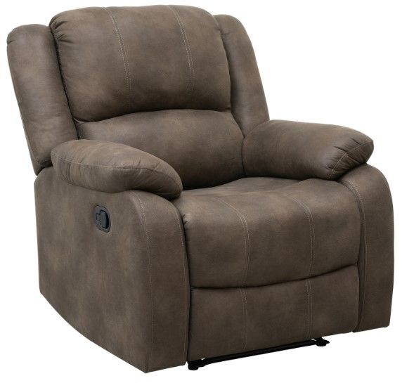 Homelegance® Fairview Brown Reclining Chair-0