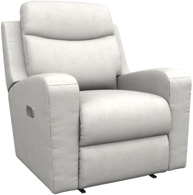 La-Z-Boy® Emmons Sand Power Wall Recliner with Headrest and Lumbar-0