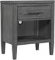 aspenhome® Preston Urbane Gray 1-Drawer Nightstand-0
