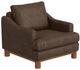 International Furniture Direct Olimpia Brown 39" Arm Chair-0