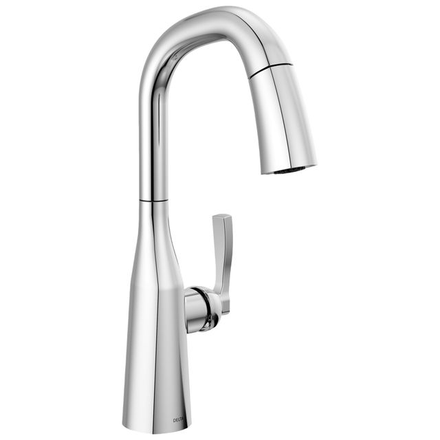 Delta Stryke® Lumicoat® Chrome Single Handle  Bar/Prep Faucet-0