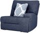 Signature Design by Ashley® Acklen Place 5-Piece Navy Curved Power Reclining Sectional-4