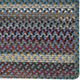 Capel Rugs Yorktowne Blue 24" x 36" Cross Sewn Rectangle Throw Rug-1
