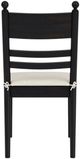 Riverside Furniture Calhoun Ebony Whiskey Oak Ladderback Side Chair-5
