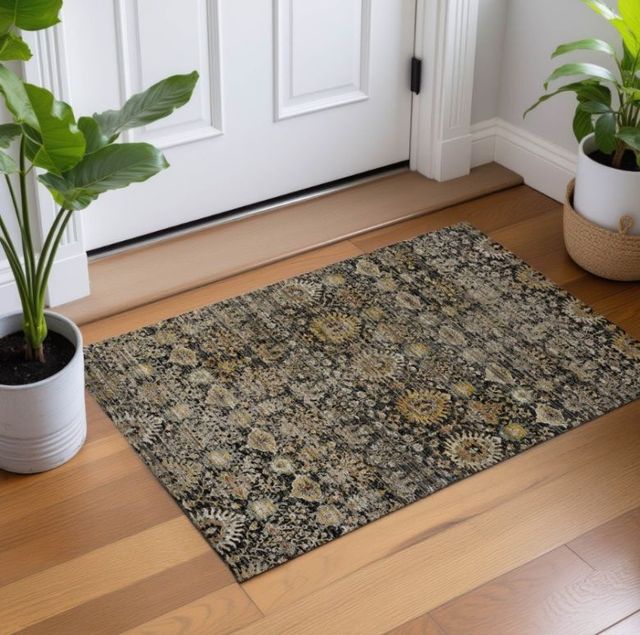 Dalyn™ Rug Company Aristo AR9 Black 5'x8' Area Rug-2
