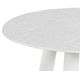 CabanaCoast® Customizable Geo Aluminum 23" Outdoor Round Side Table-3