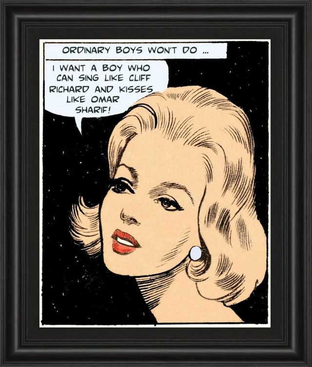 Classy Art Ordinary Boys Won’t Do by Roy Newby Wall Art-0