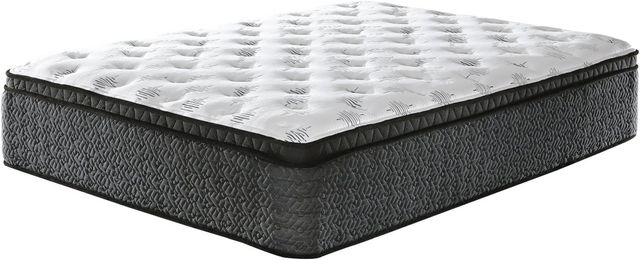Sierra Sleep® by Ashley® Ultra Luxury Hybrid Plush Euro Top King Mattress in a Box