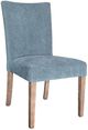 Nest Home Collections Sasha Ocean Blue/Gray Wash Dining Chair-0