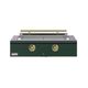 Caliber™ Rockwell Social 42" 2-Burner Emerald Built-In Liquid Propane Grill with Gold Hardware-0