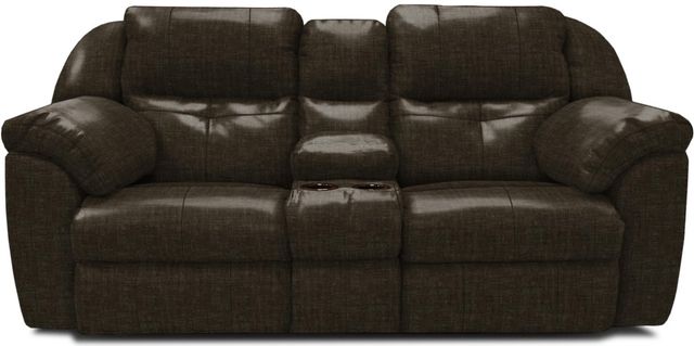 England Furniture Customizable EZ Motion Double Reclining Loveseat with Console-1