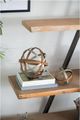 A & B Home Brown/Gray 8" Decorative Ball-2