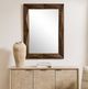Uttermost® Diamond In The Rough Dark Walnut Mirror-1