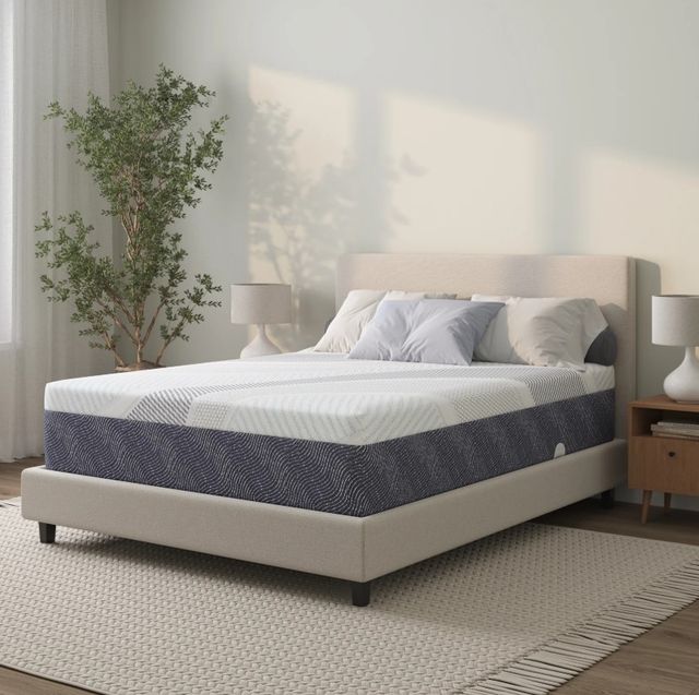 Customatic Sleep Technologies DreamTemp 13” Memory Foam Plush Smooth Top Queen Mattress -1