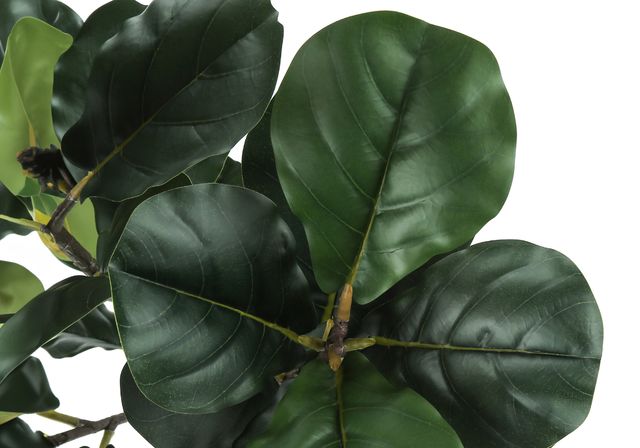 Monarch Specialties Inc. Green/Black 47" Artificial Potted Fiddle Tree-2