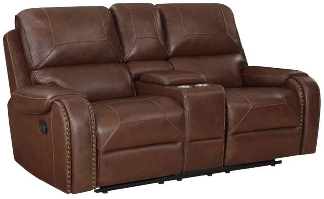 Homelegance® Newnan 2-Piece Brown Power Reclining Living Room Seating Set-3