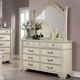 Furniture of America® Pamphilos Antique White 5-Piece Queen Panel Bed Set-2