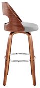 Armen Living Julius Gray 30" Bar Stool-1
