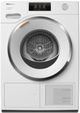 Miele Lotus White Front Load Washer & Electric Dryer Laundry Pair-2