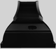 Vent-A-Hood® Designer Series 36" Black Wall Mounted Range Hood-4