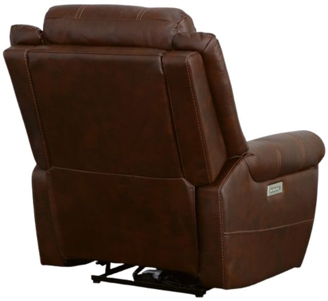 Flexsteel® Oscar Pumpernickel Power Recliner with Power Headrest-4